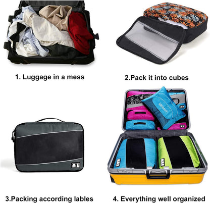 Packing Cubes Large Luggage Organizers Bags for Travel Organizing Clothes