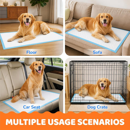 Puppy Pads 28"X34", Extra Large, Super Absorbent, 30 Count