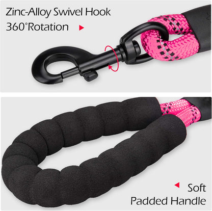 Dog Harness and Leash Set, No Pull Vest with Front Clip and Handle