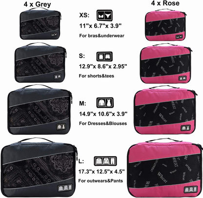 Packing Cubes Large Luggage Organizers Bags for Travel Organizing Clothes