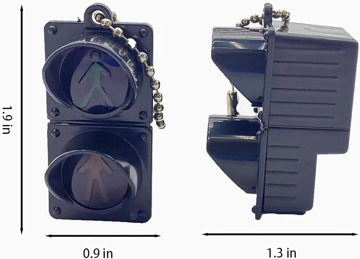 Novelty Car Keychain for Bag, Funny Unique Cool Stoplight Key Chain Accessories for Men Women, Purse Charms for Handbags, Fun Small Gifts for Men Ideas