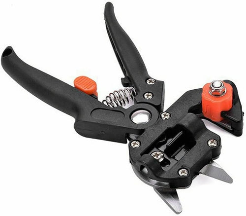 2 in 1 Grafting Tool Pruner Kit Gardening Pruning Tool for Fruit Tree Grafting Branch Trimming Cutting