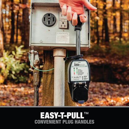 Surge Guard™ 30 Amp Portable RV Surge Protector with Enhanced Diagnostics, 2100 Joules, 44280