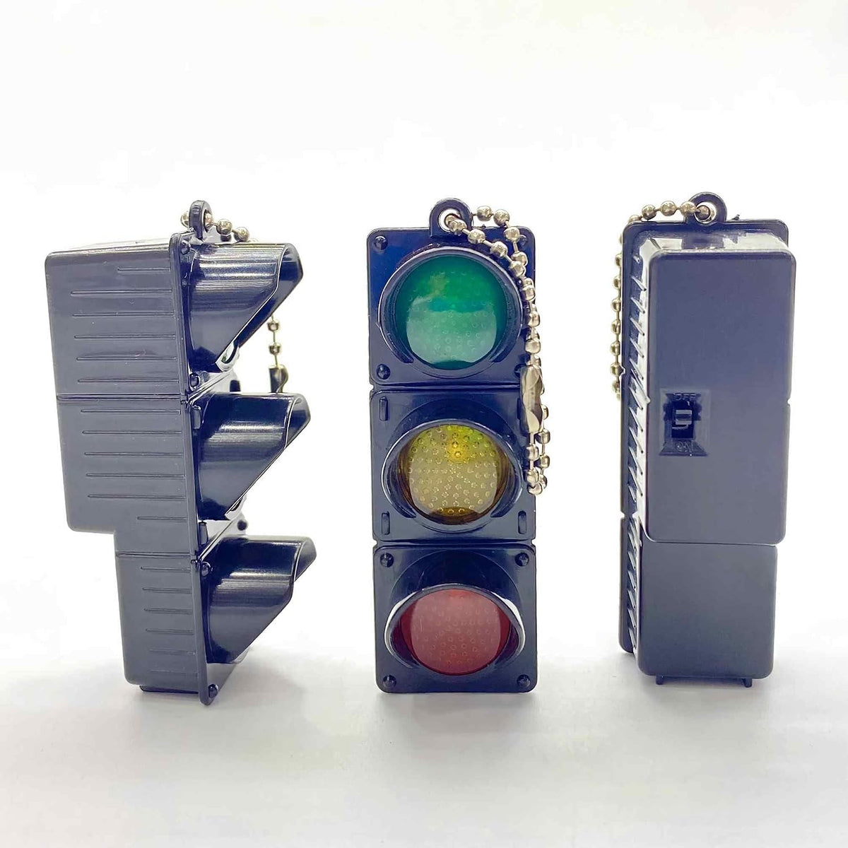 Novelty Car Keychain for Bag, Funny Unique Cool Stoplight Key Chain Accessories for Men Women, Purse Charms for Handbags, Fun Small Gifts for Men Ideas