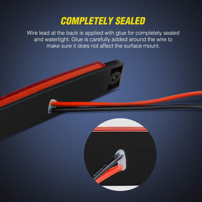 Side Marker Light 30PCS 3.8" Warning Lamps Kit