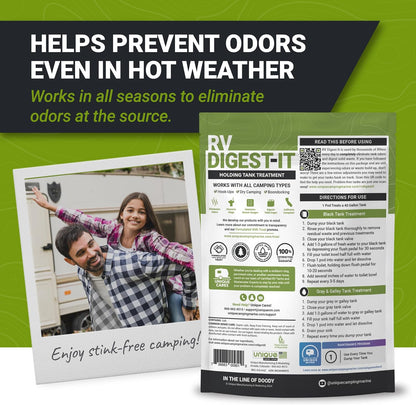 RV Digest-It Drop-In Pods RV Tank Treatment, 20 Count