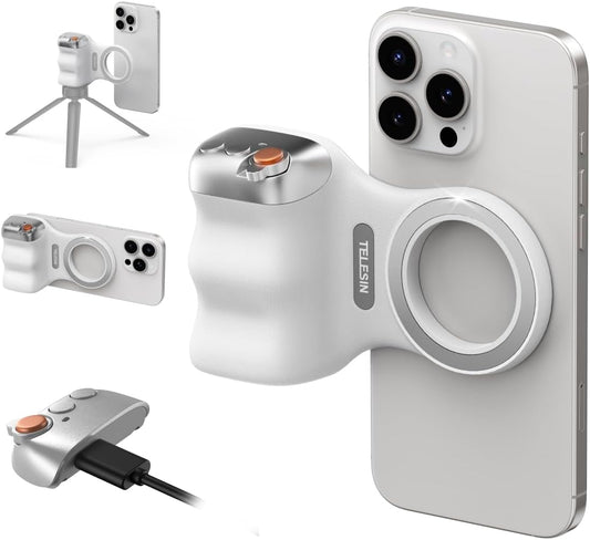 Fun Shot Zoom Magnetic Phone Camera Grip for Iphone/Magsafe/Android