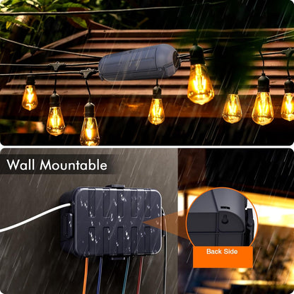 [5 Piece]  Outdoor Electrical Box Set（1 X Extra Large + 4 X Small）