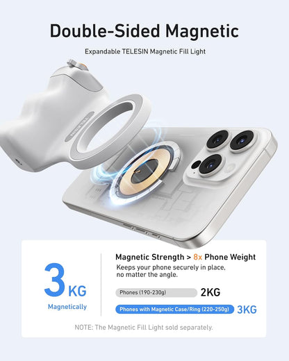 Fun Shot Zoom Magnetic Phone Camera Grip for Iphone/Magsafe/Android