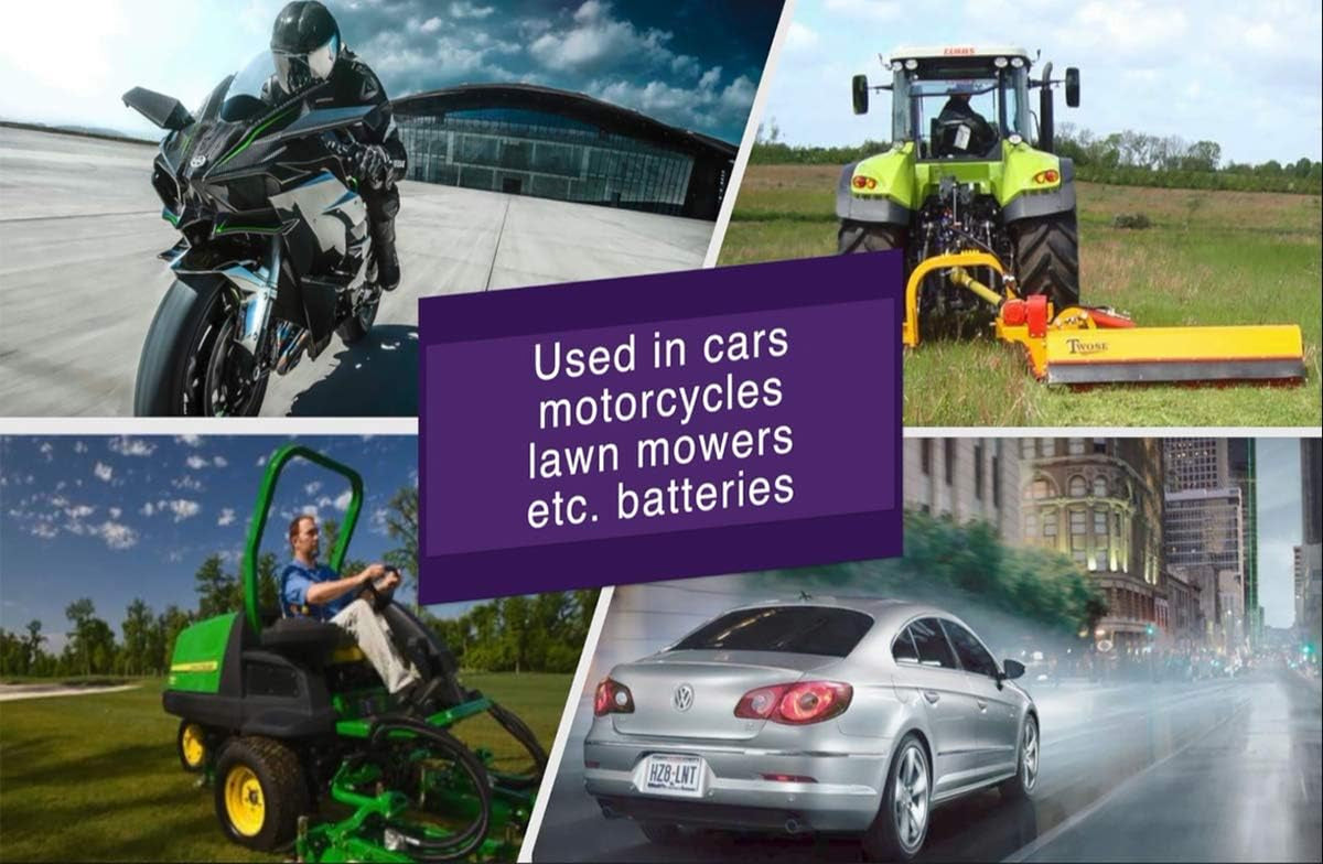 MBC022, 12V 2A Lead Acid & Lithium(Lifepo4) Automatic Trickle Battery Charger Smart Battery Maintainer for Car Motorcycle Lawn Mower Boat ATV SLA AGM Gel Lithium(Lifepo4) and More Batteries