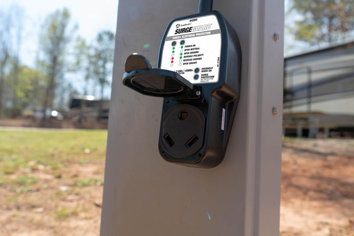 Surge Guard™ 30 Amp Portable RV Surge Protector with Enhanced Diagnostics, 2100 Joules, 44280
