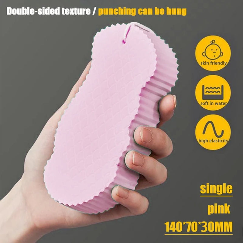 1Pc Soft Sponge Body Scrubber Bath Exfoliating Scrub Sponge Shower Brush Body Skin Remover Exfoliante