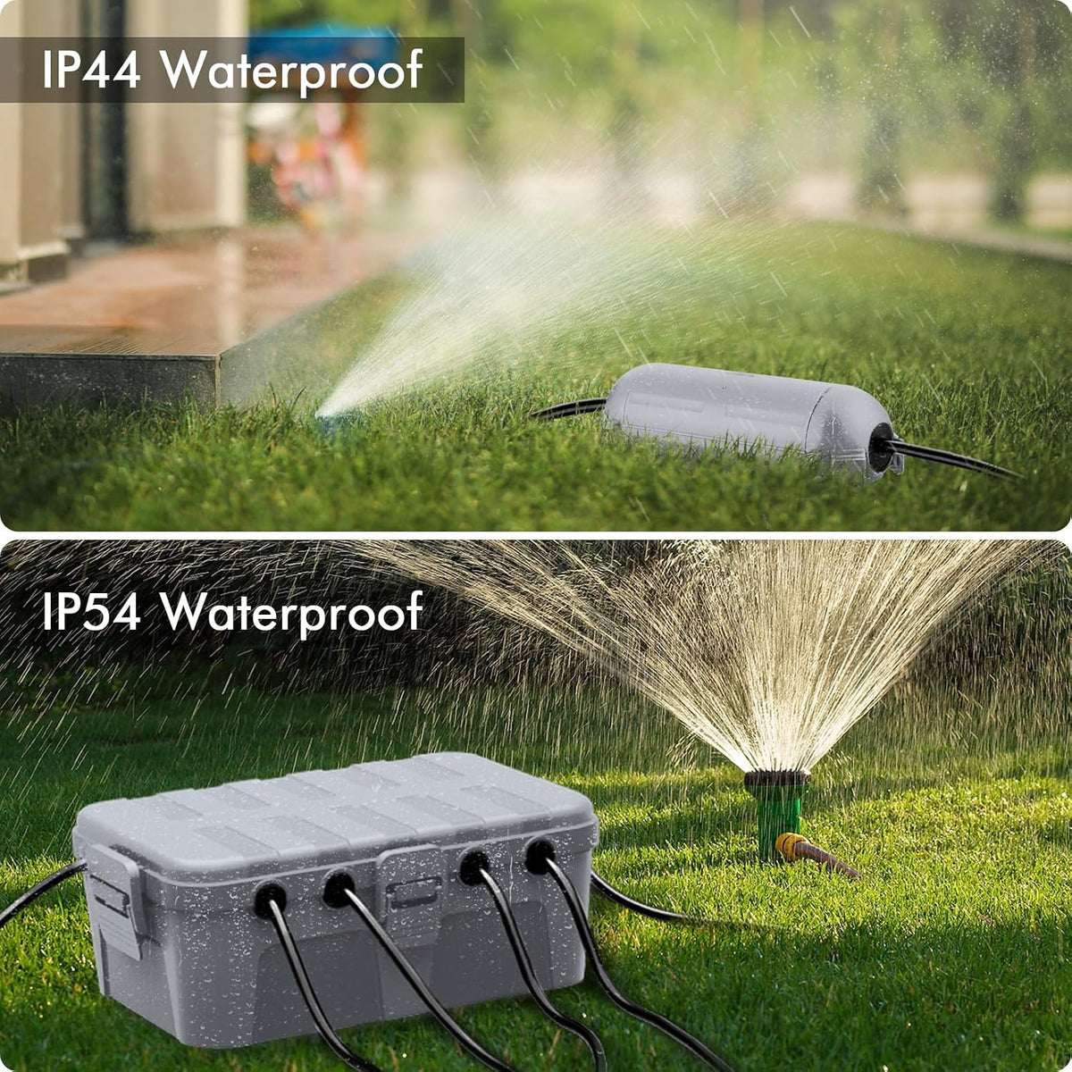 [5 Piece]  Outdoor Electrical Box Set（1 X Extra Large + 4 X Small）