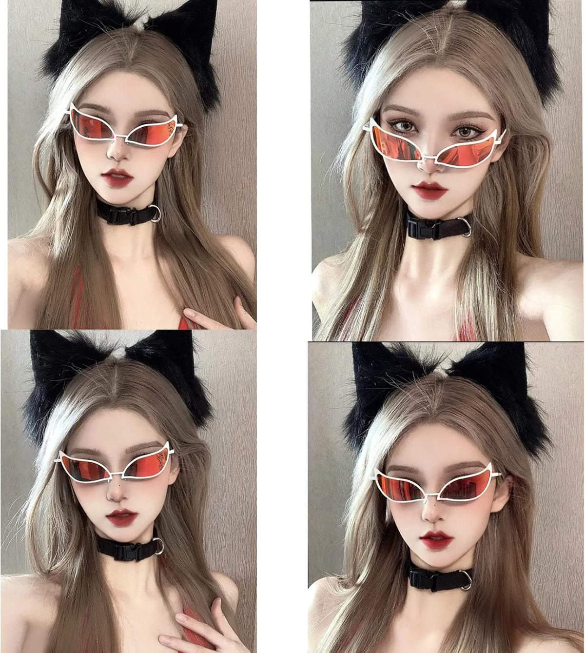 Donquixote Doflamingo Glasses One Piece Anime Halloween Cosplay Sunglasses
