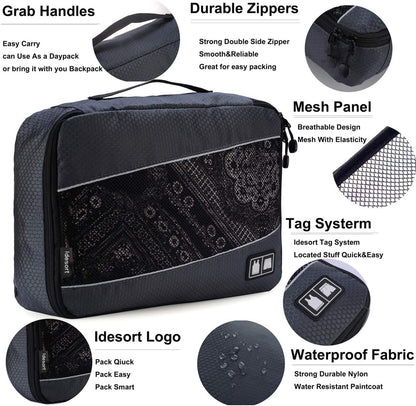 Packing Cubes Large Luggage Organizers Bags for Travel Organizing Clothes